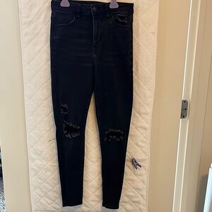American Eagle Outfitters Black Skinny Jeans Jeggings